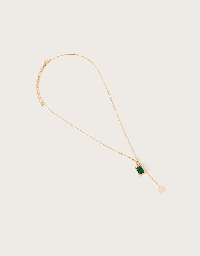 Gem Pendant Necklace, , large
