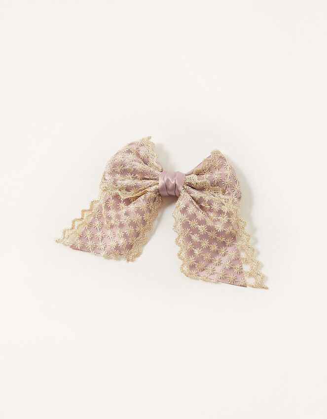 Lacey Bow Clip, , large