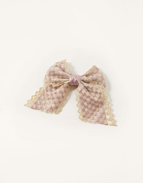 Lacey Bow Clip, , large