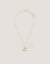 Flower Heart Jewellery Set, , large