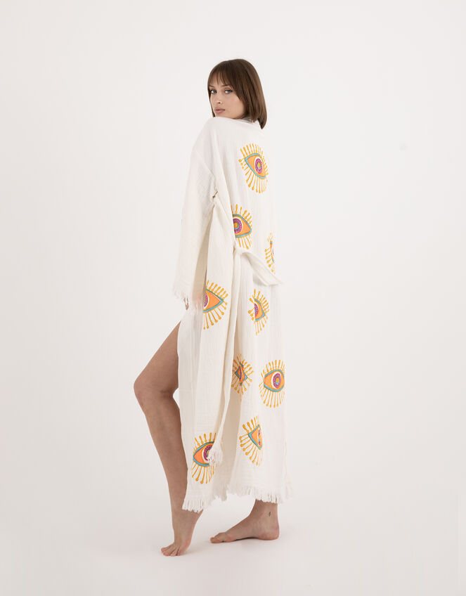 Meraki Beach Eye Kimono, , large