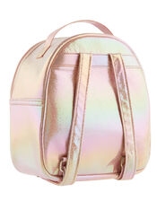Rainbow Sequin Backpack with Keyring, , large