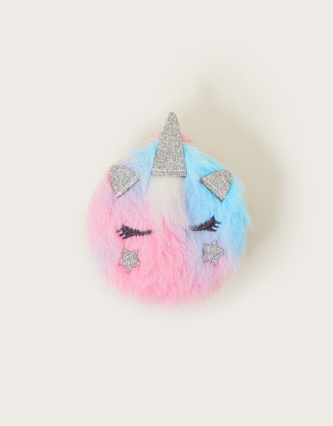 Fluffy Unicorn Hairbrush, , large