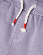 Jersey Drawstring Shorts, Blue (BLUE), large