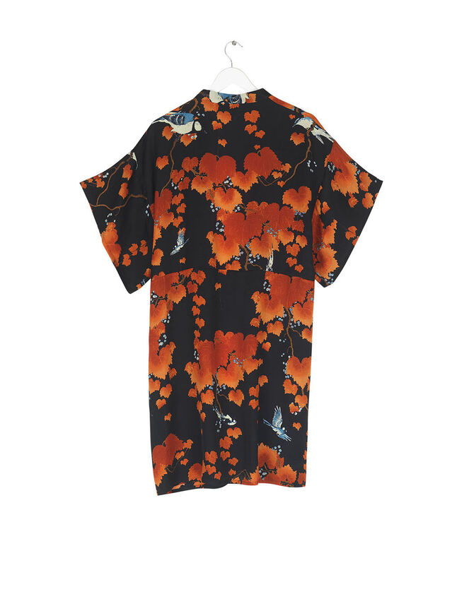 One Hundred Stars Acer Print Kimono, , large