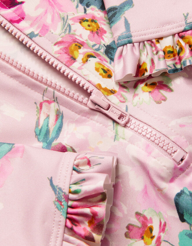 Baby Floral UPF50 Swimsuit, Pink (PINK), large