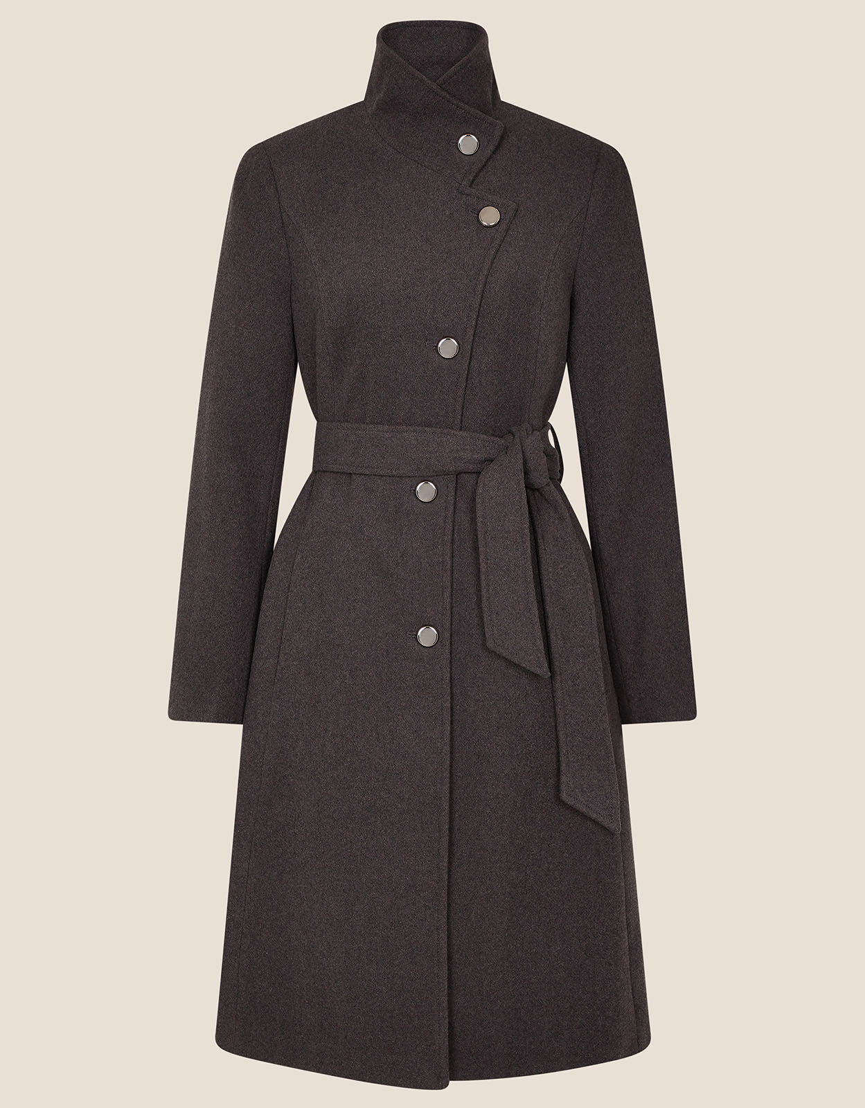 Only riley wool blend wrap coat sale