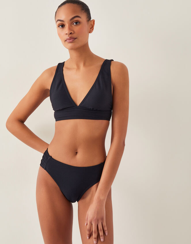 Kina Triangle Bikini Top Black