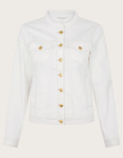 Casey Denim Jacket, Natural (ECRU), large