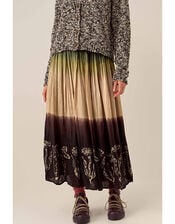 East Izzy Dip Dye Skirt, Multi (MULTI), large