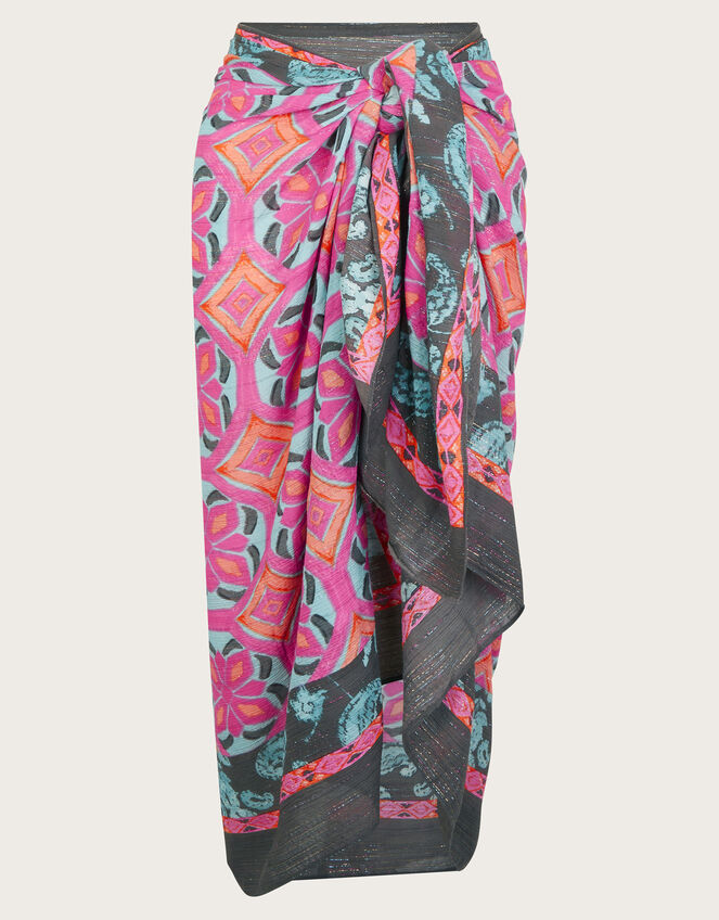 Tile Print Sarong, , large