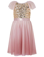 Truth Sequin Ombre Maxi Dress, Pink (PINK), large