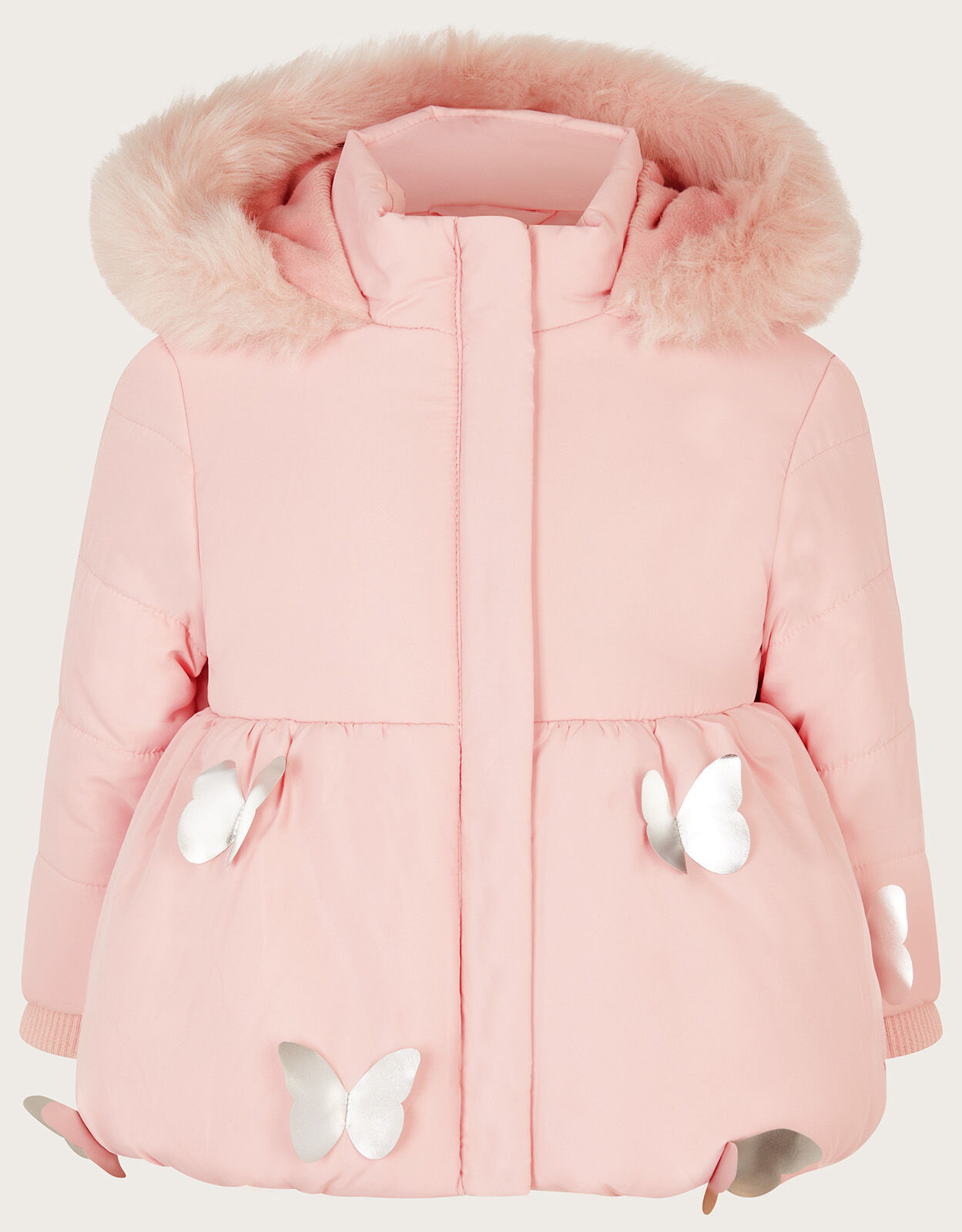 Baby girl padded jacket sales