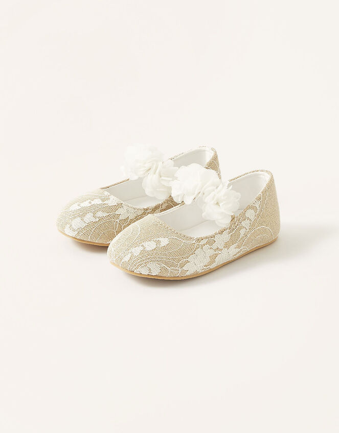 Baby Jacquard Walker Shoes, Ivory (IVORY), large