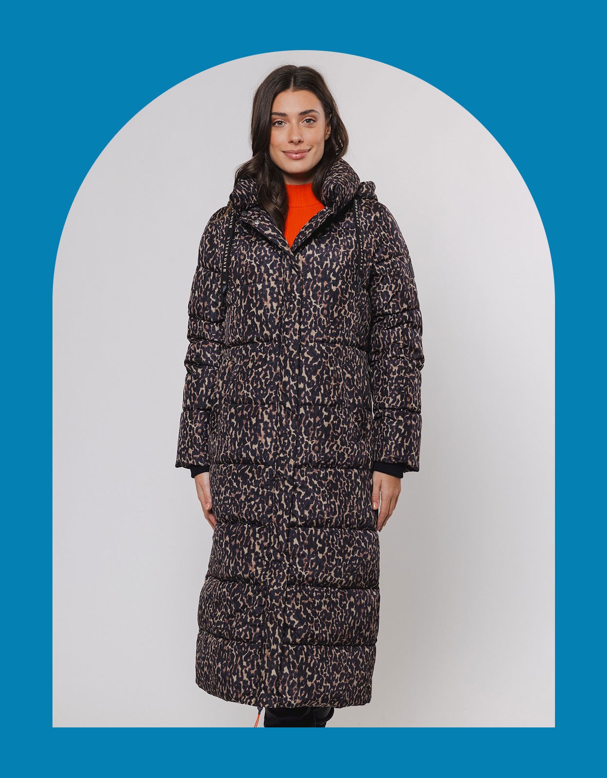 Women's leopard print raincoat discount