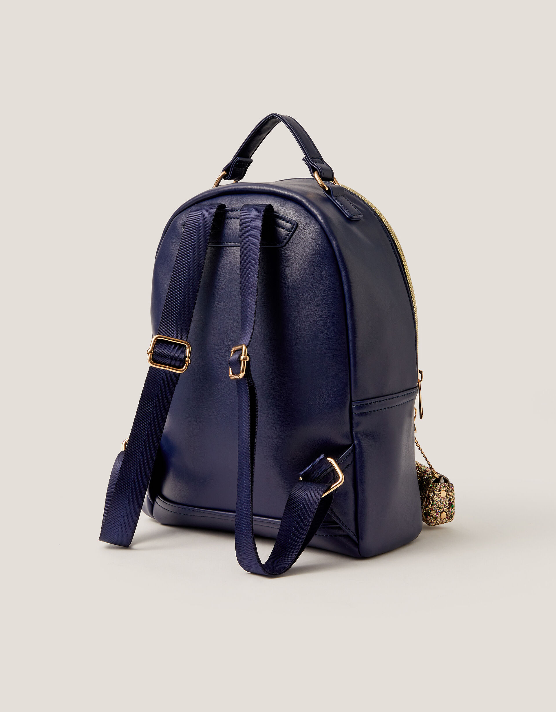 Heart Quilted School Backpack