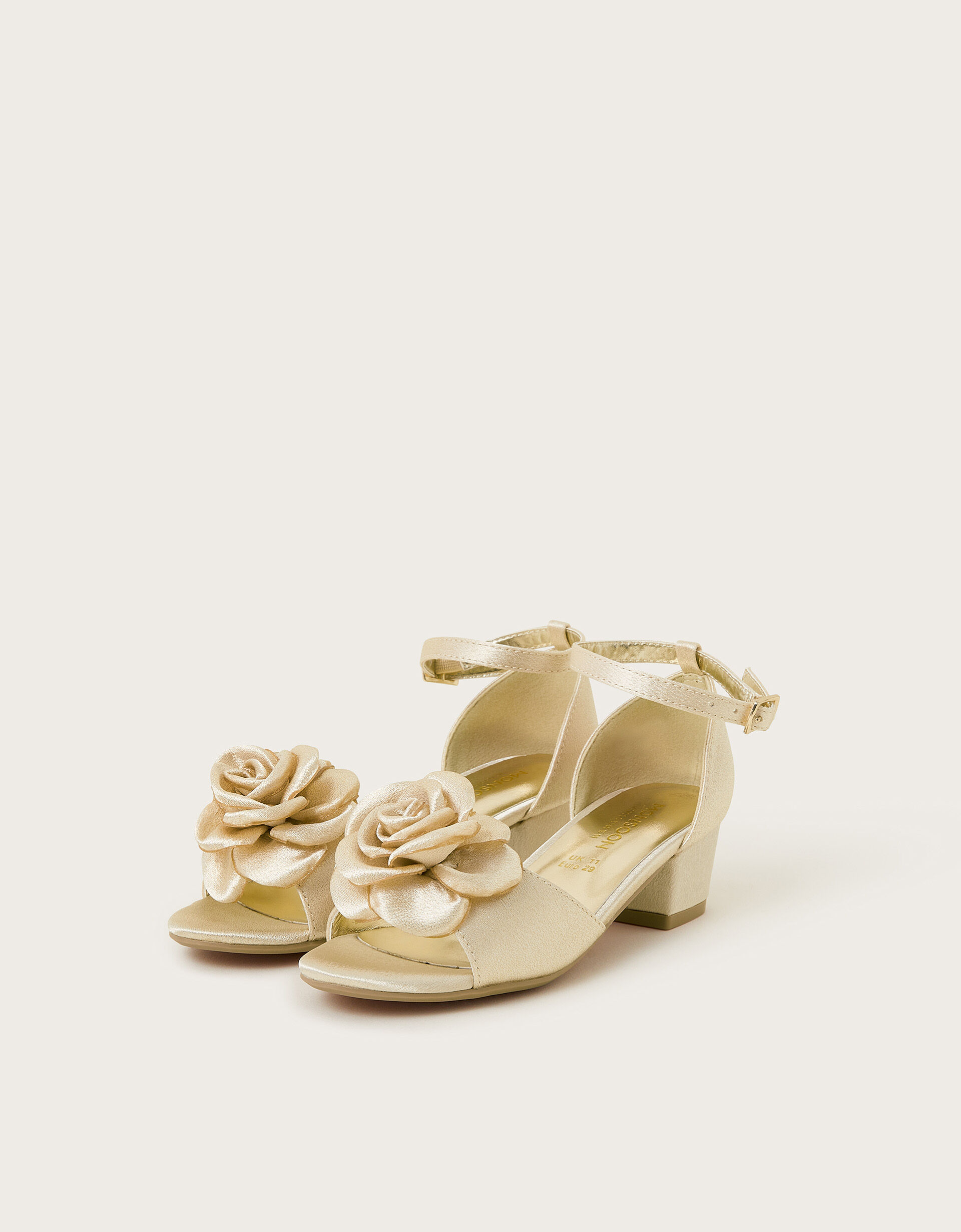 monsoon rose gold shoes