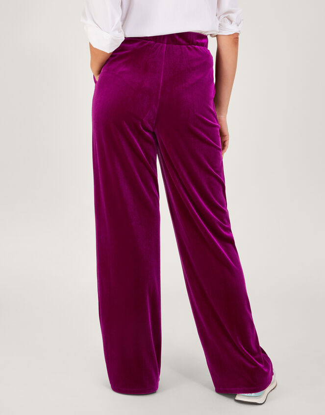 Edith Wide Leg Trousers, Pink (PINK), large