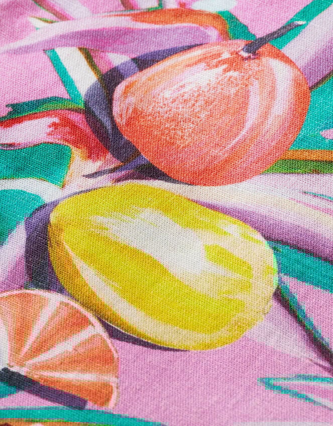 Scotch and Soda Fruit Print Casual Shorts, Pink (PINK), large
