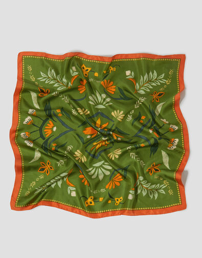 Sabrina Floral Print Scarf, , large