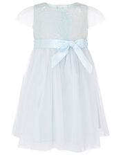 Baby Sequin Dress, Blue (PALE BLUE), large