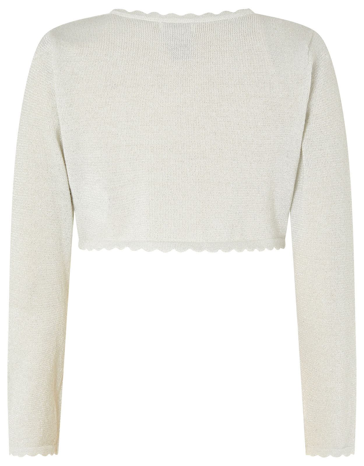 Silver hotsell cropped cardigan