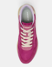 Hoff City Suede Trainers, Pink (PINK), large