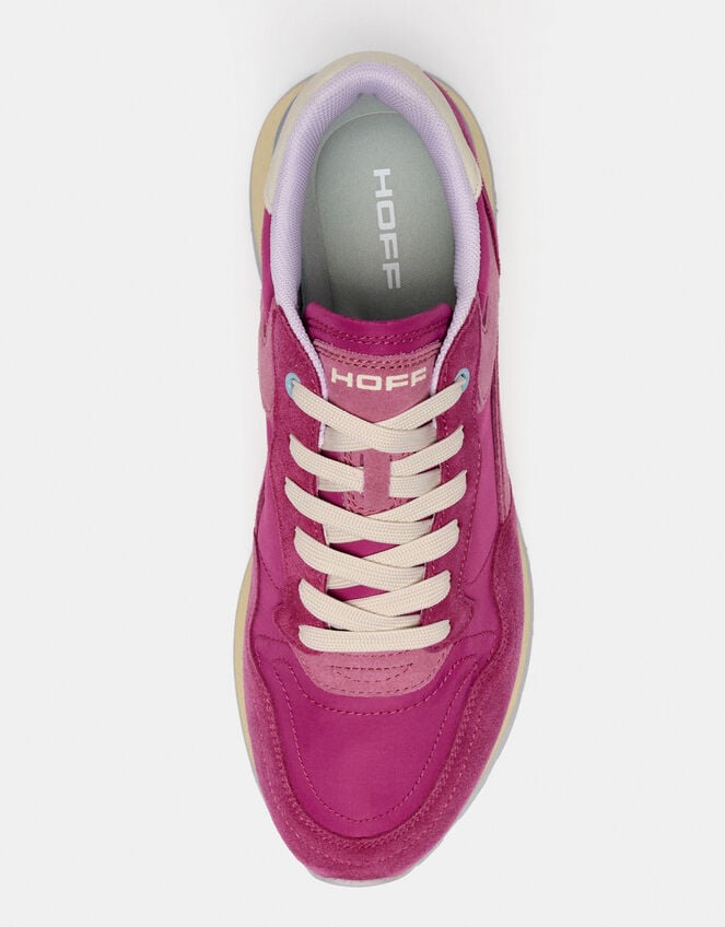 Hoff City Suede Trainers, Pink (PINK), large
