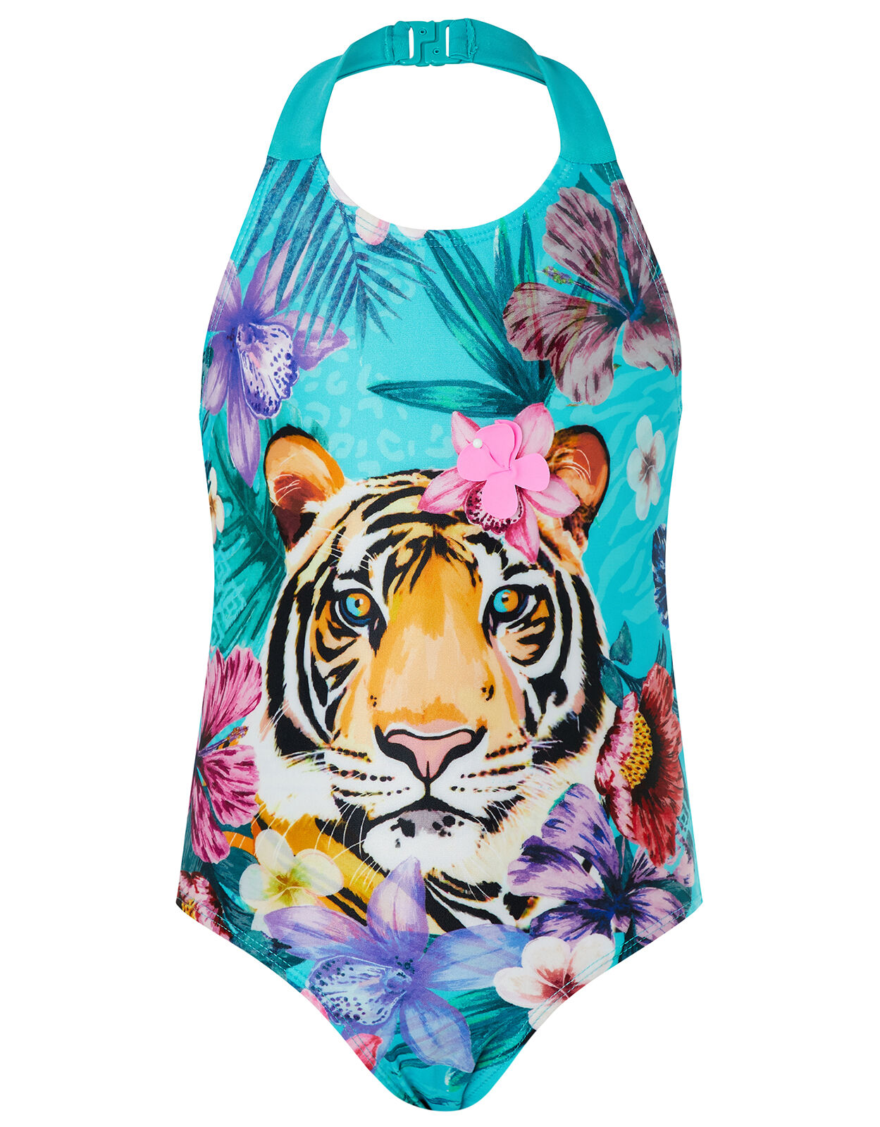 Girls tiger swimsuit on sale
