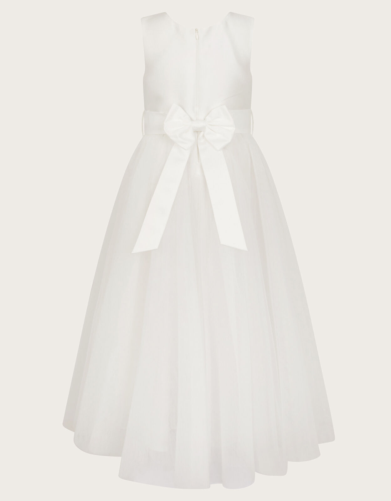 Bernadette Tulle Maxi Dress Ivory
