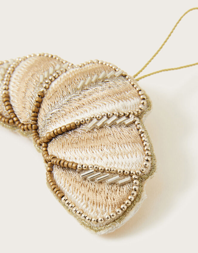 Croissant Hanging Christmas Decoration, , large
