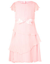 Acasia Pale Pink Tiered Dress, Pink (PALE PINK), large