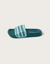 Tie Dye Sliders, Green (GREEN), large