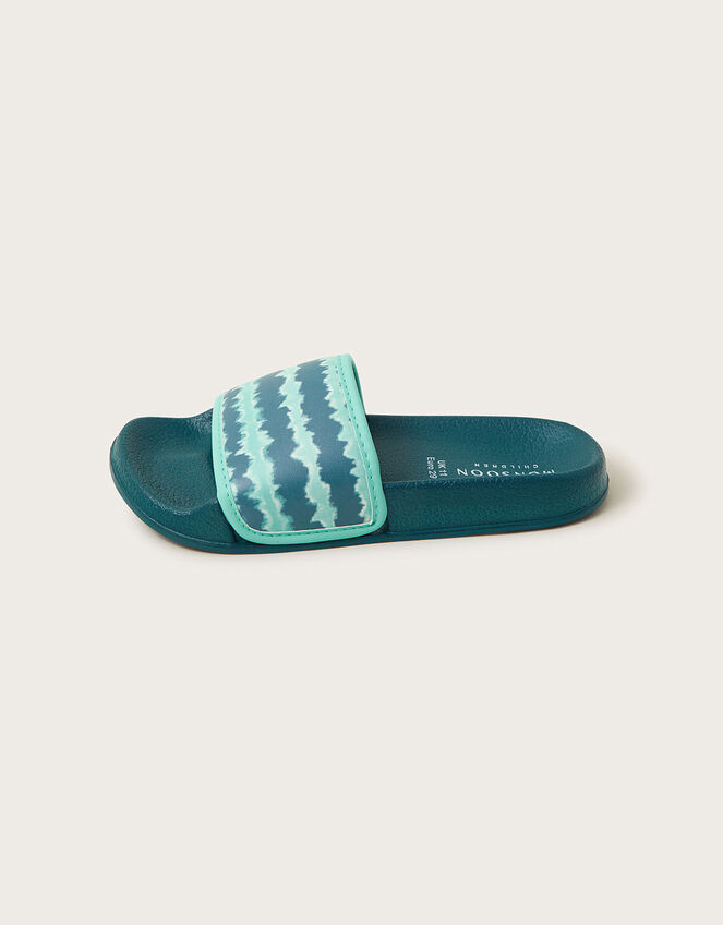 Tie Dye Sliders, Green (GREEN), large