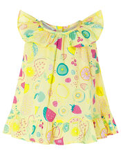 Baby Berrie Fruit Top and Shorts Set, Yellow (YELLOW), large