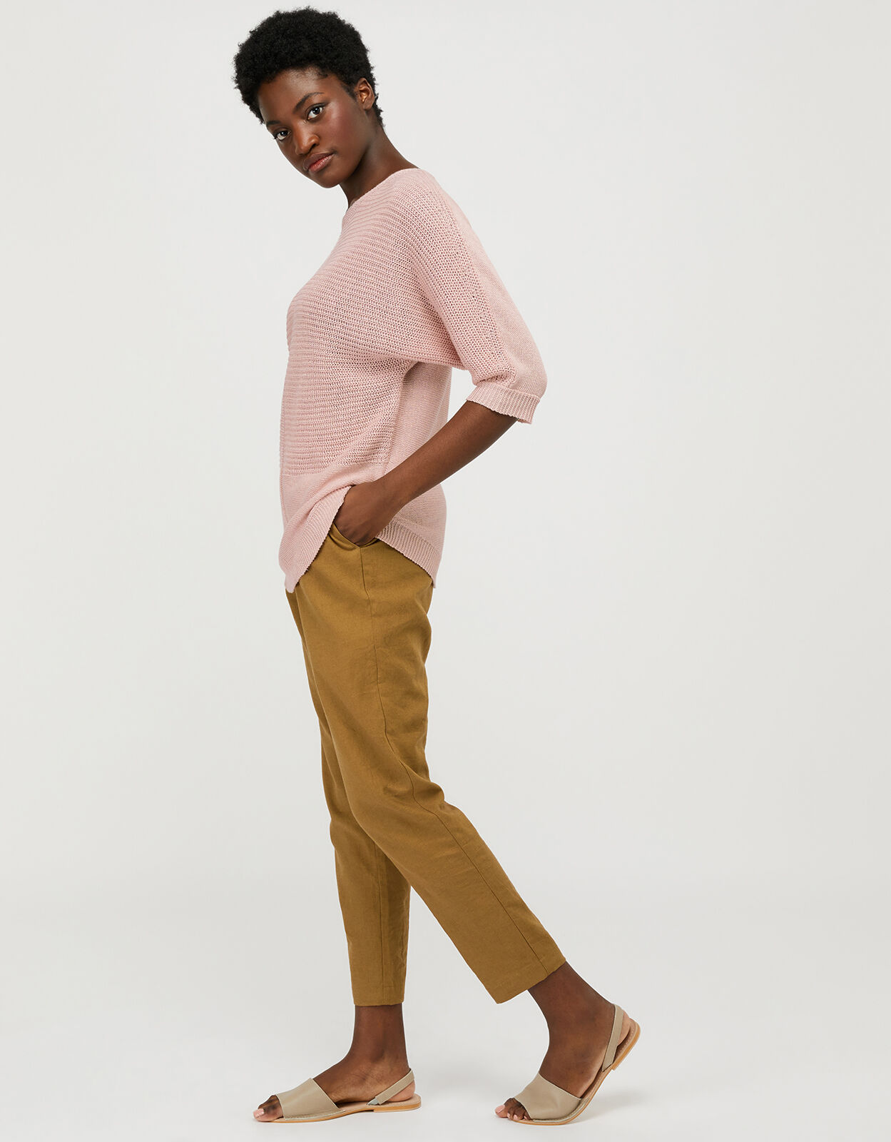 Linen jumpers hotsell