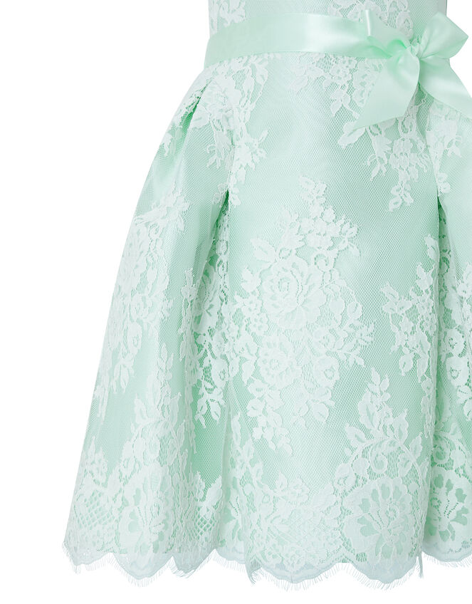 Valeria Lace Occasion Dress, Green (MINT), large
