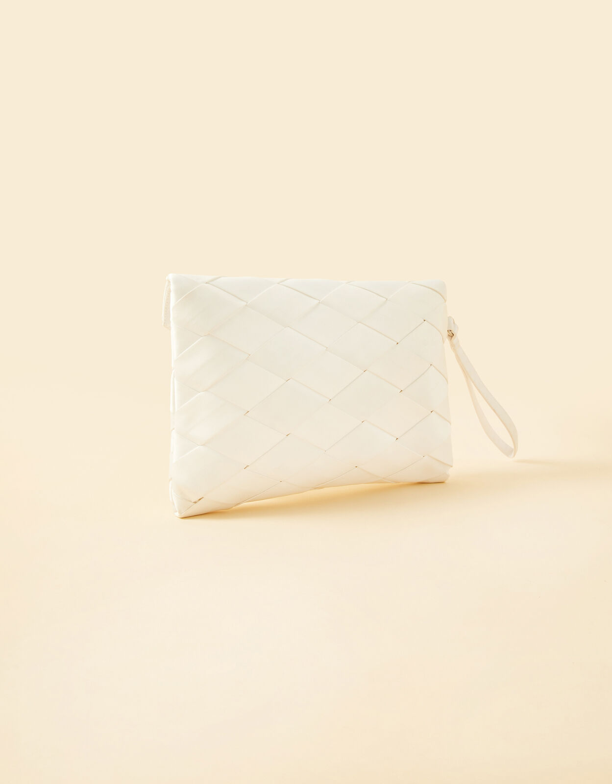 large silver envelope clutch bag