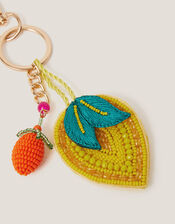 Lemon Bead Bag Charm, , large