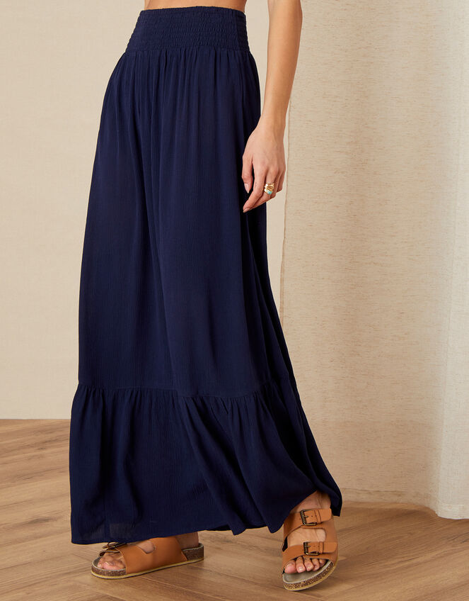 Maxi Beach Skirt Blue | Skirts | Monsoon UK.