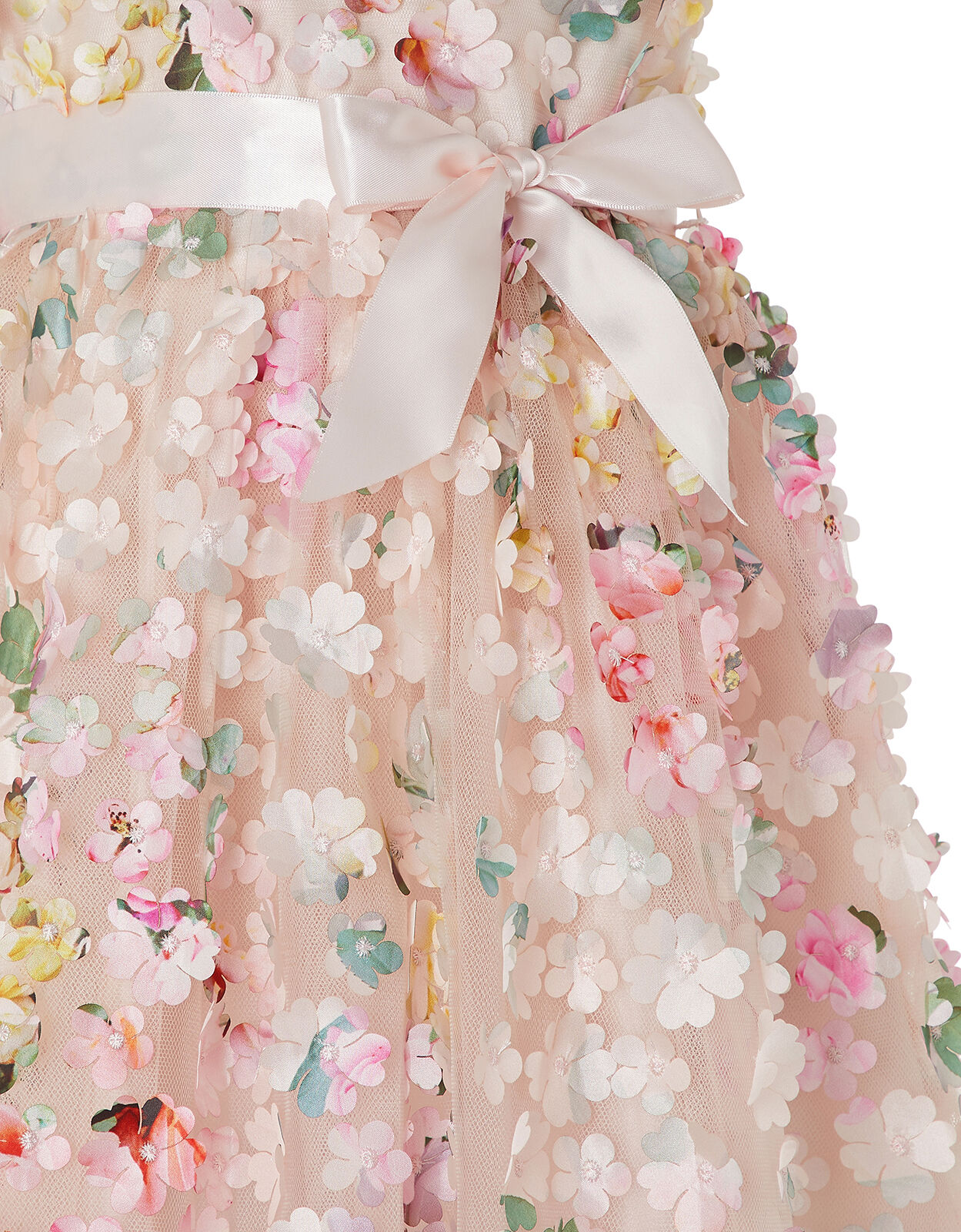 Baby Florence 3D Flower Dress Pink