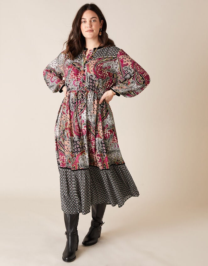 Paisley Please Midi Dress main image 1