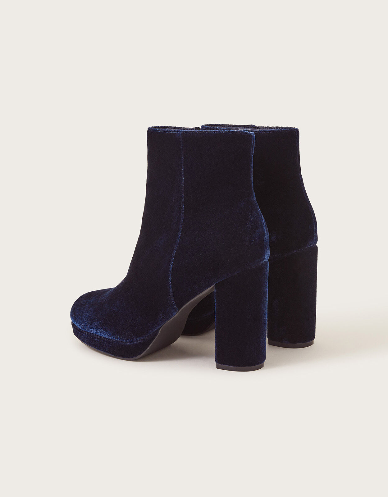Velvet bootie top