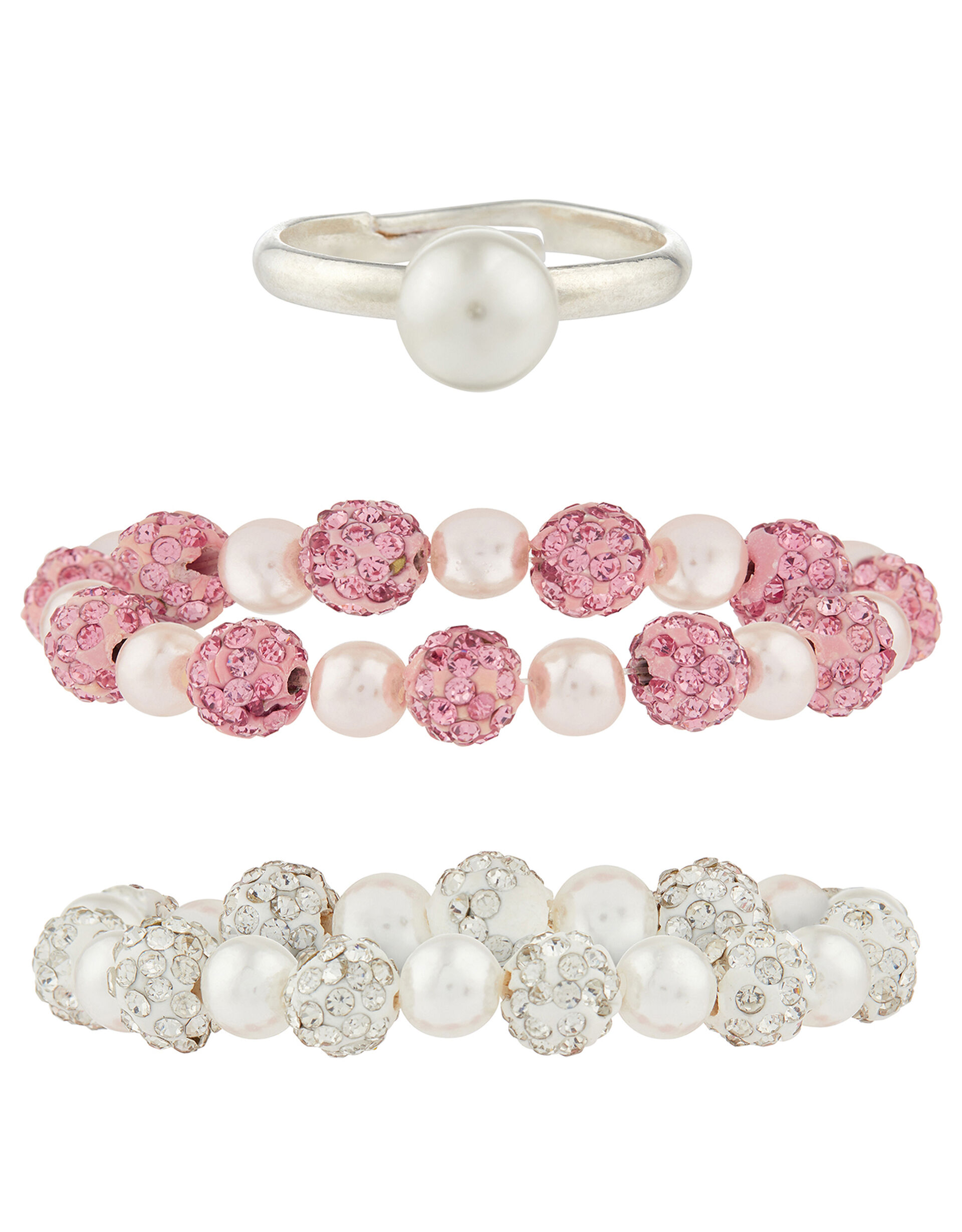 Sparkle Bracelet and Ring Set, , large