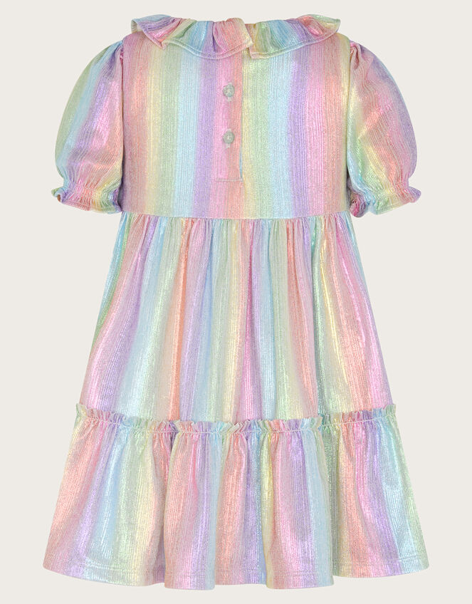 Baby Pastel Rainbow Dress, Multi (MULTI), large