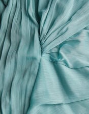 Arianna One Shoulder Tulle Prom Dress, Green (GREEN), large