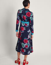 Esme Shirt Dress, Blue (NAVY), large