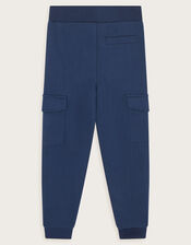 Heavy Weight Cargo Joggers, Blue (NAVY), large