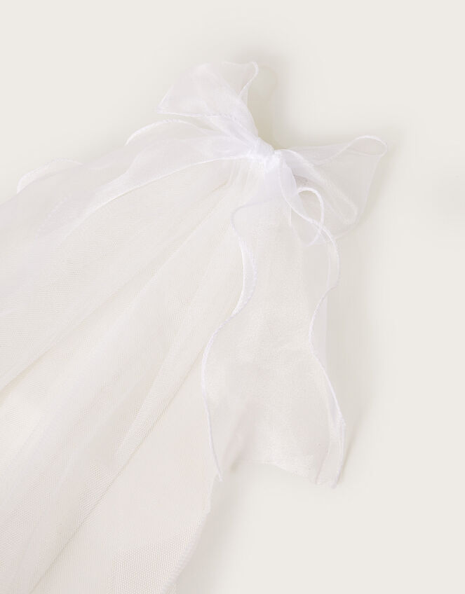 Communion Veil Hair Clip, , large