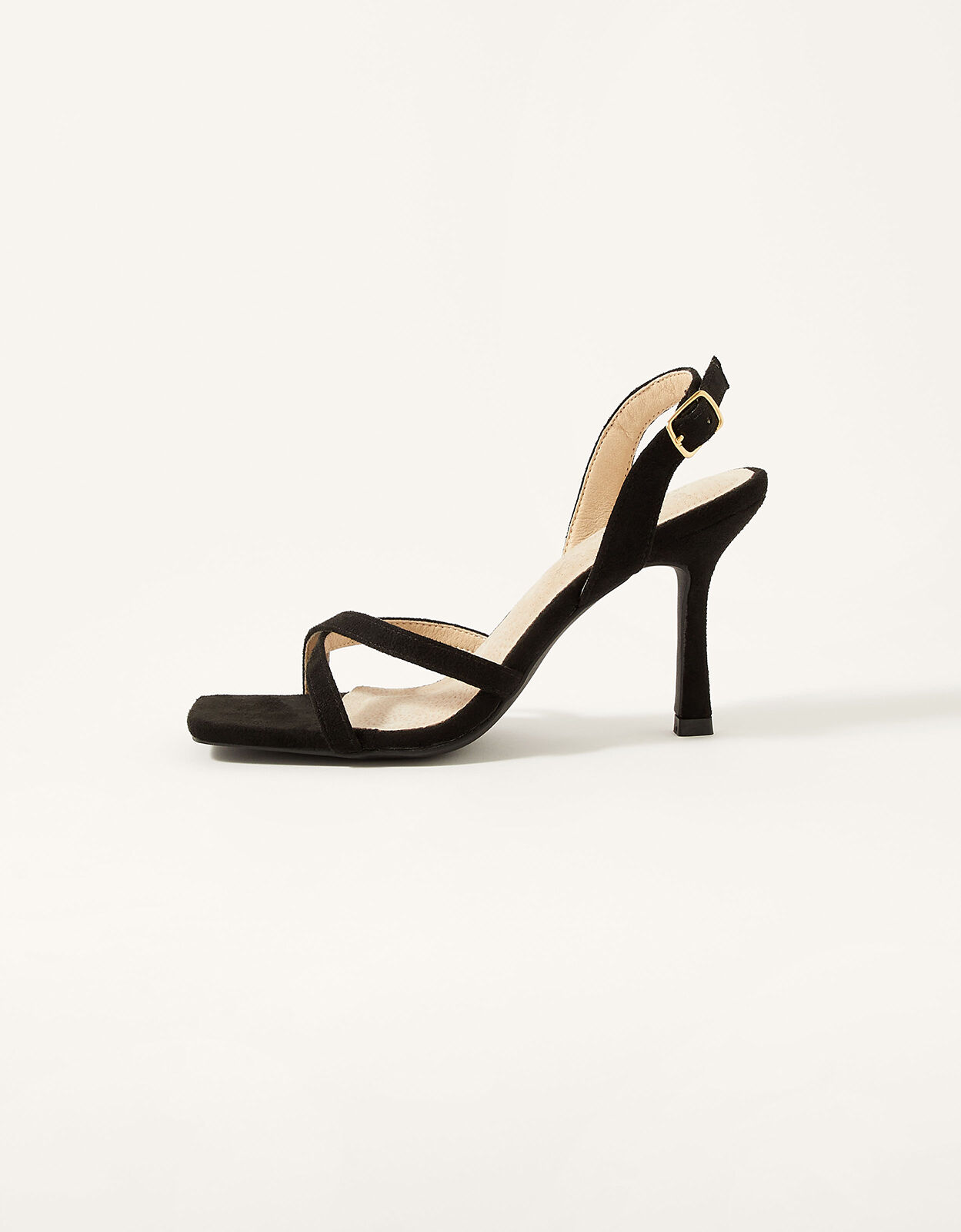 Black barely shop there mid heels